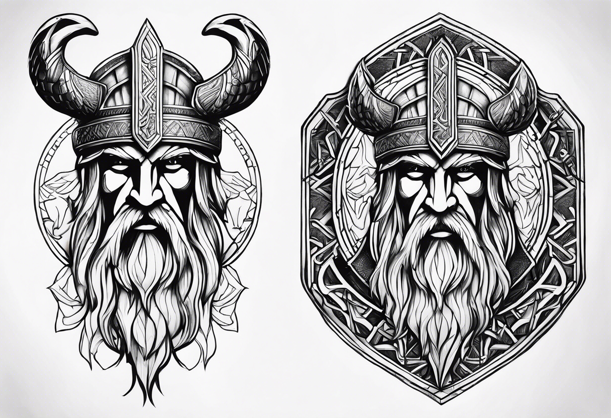 symbol for Odin of Rune tattoo idea