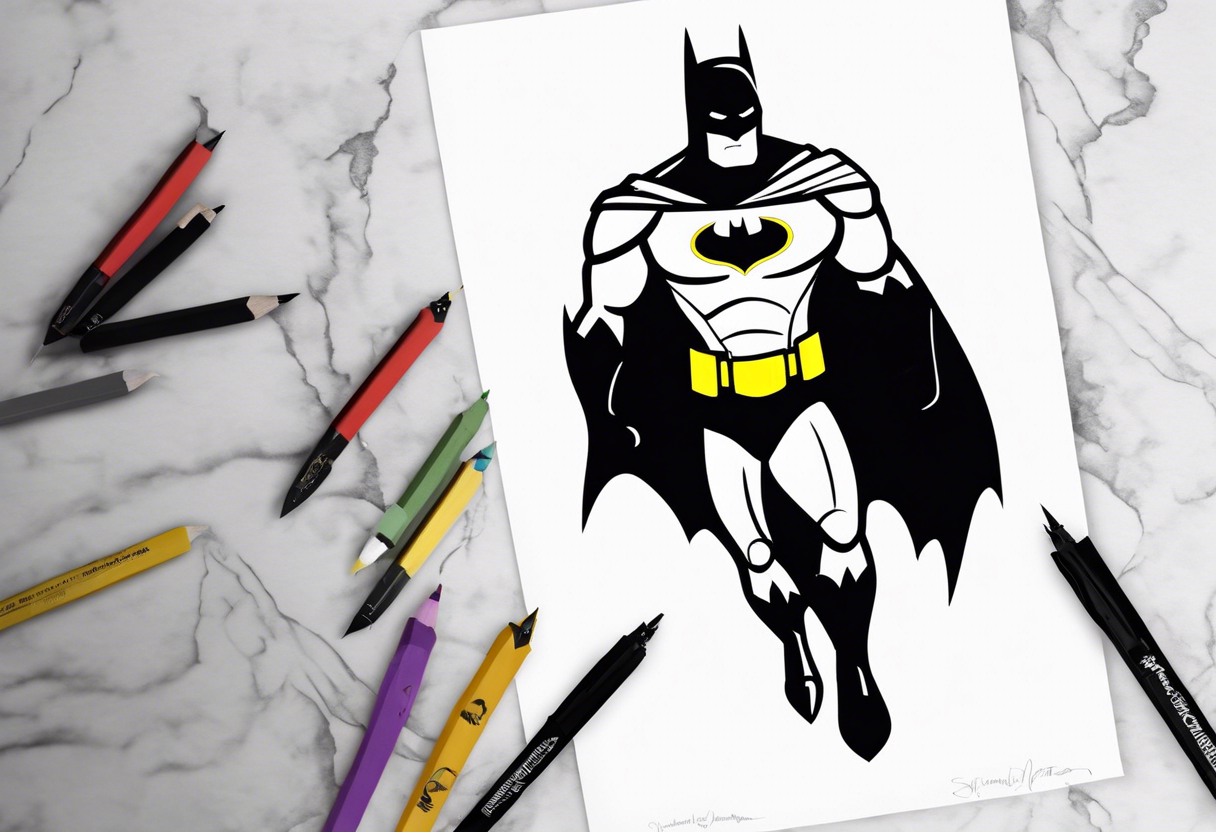 batman animated serie tattoo idea