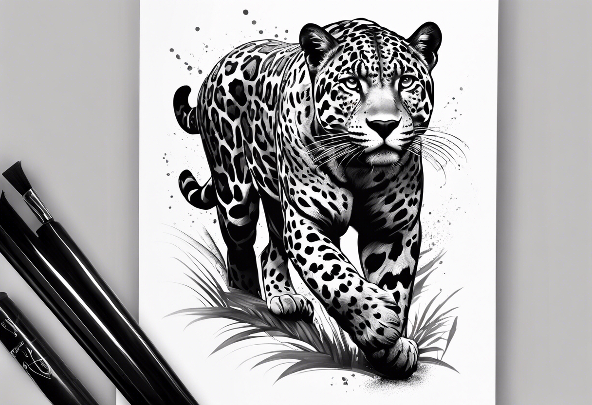 Jaguar Tattoos - Tattoo Insider | Jaguar tattoo, Leopard tattoos, Big cat  tattoo