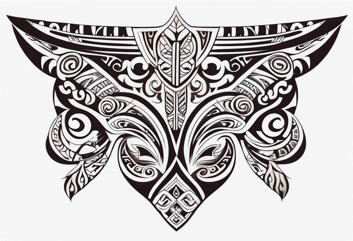 maori neck design tattoo tattoo idea