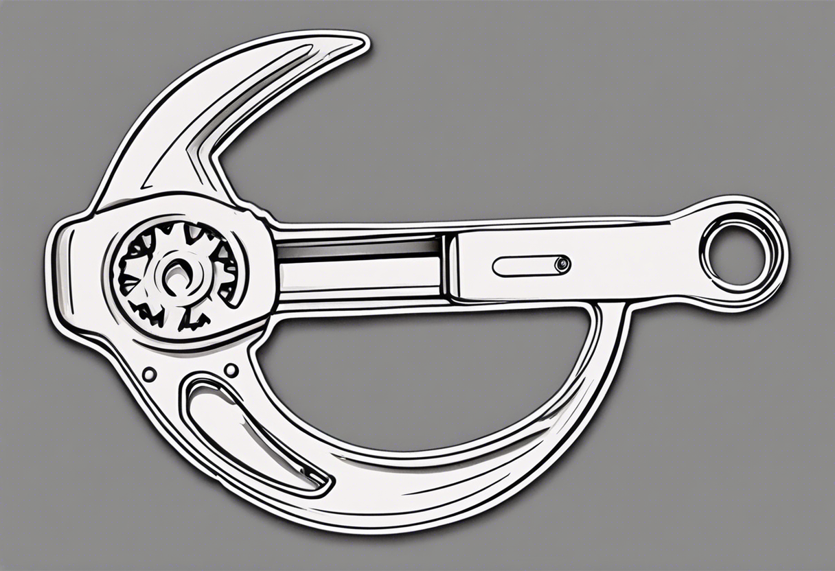 crescent adjustable wrench tattoo idea