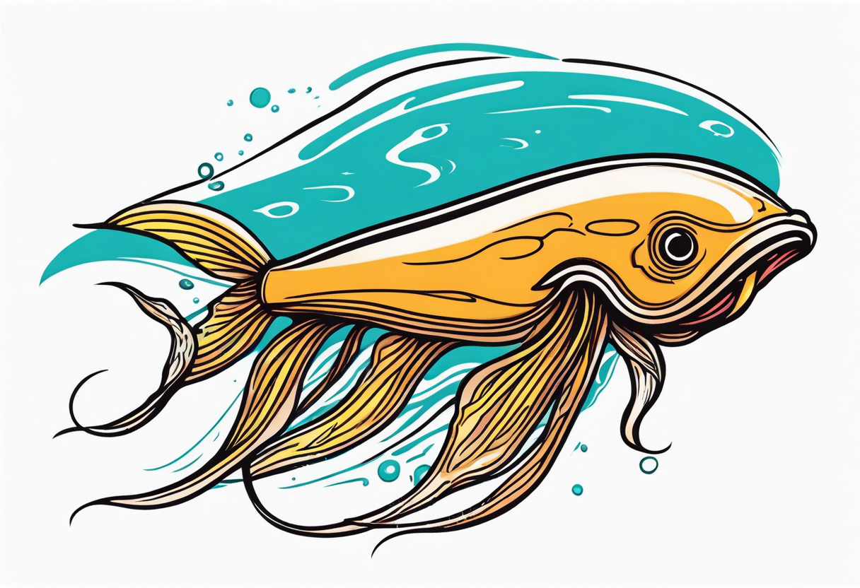 bigfin squid tattoo idea