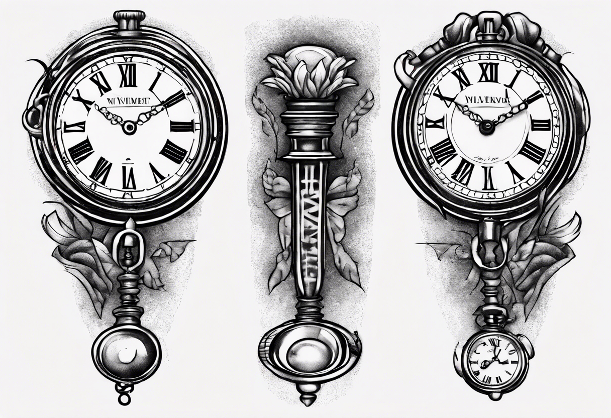 20+ Clock Tattoos | Tattoofanblog