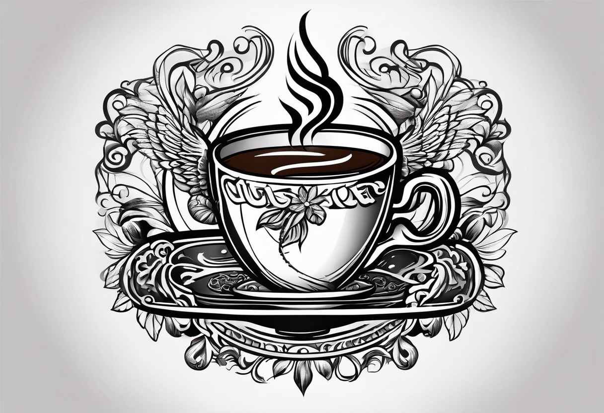 Logo for Gulf Dide Coffee tattoo idea