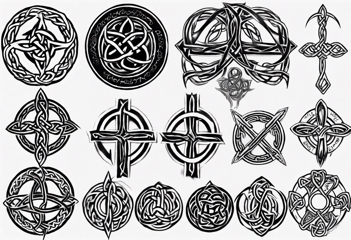 Celtic Brotherhood symbol tattoo idea