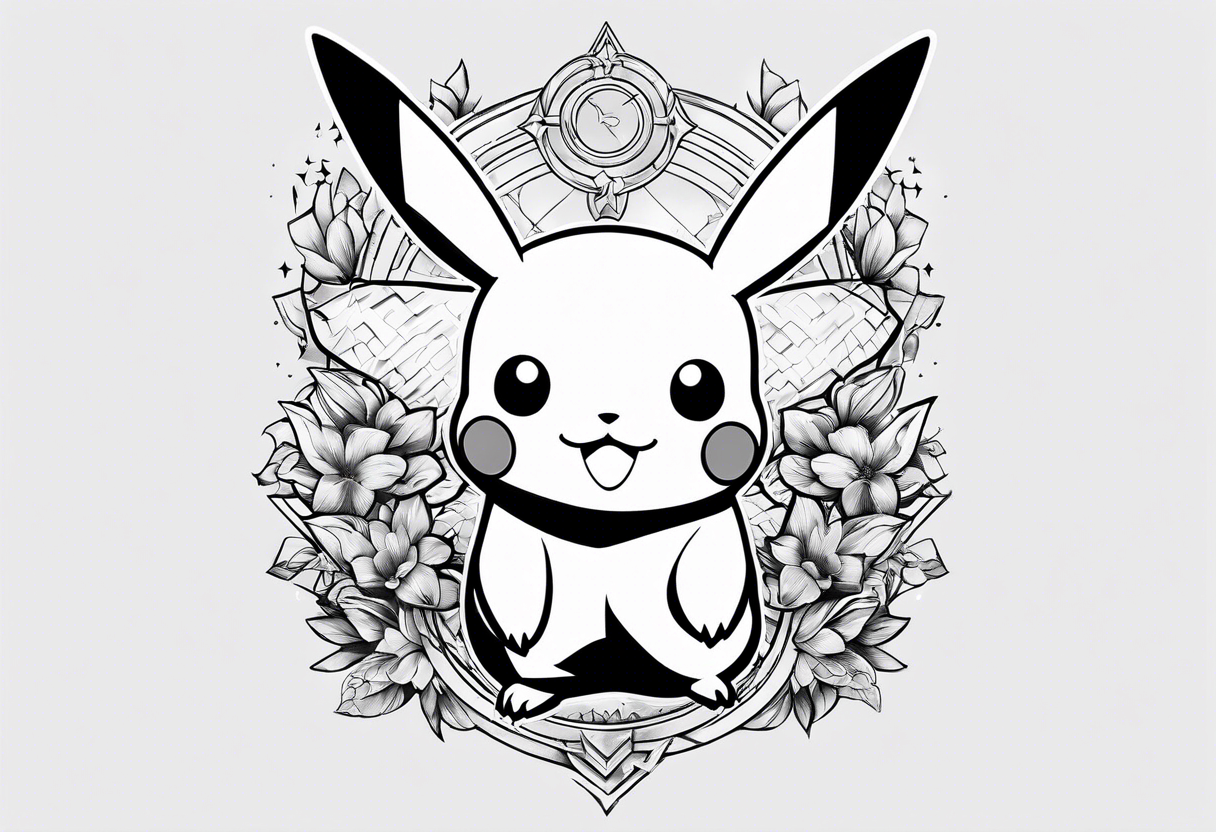 pikachu tattoo idea