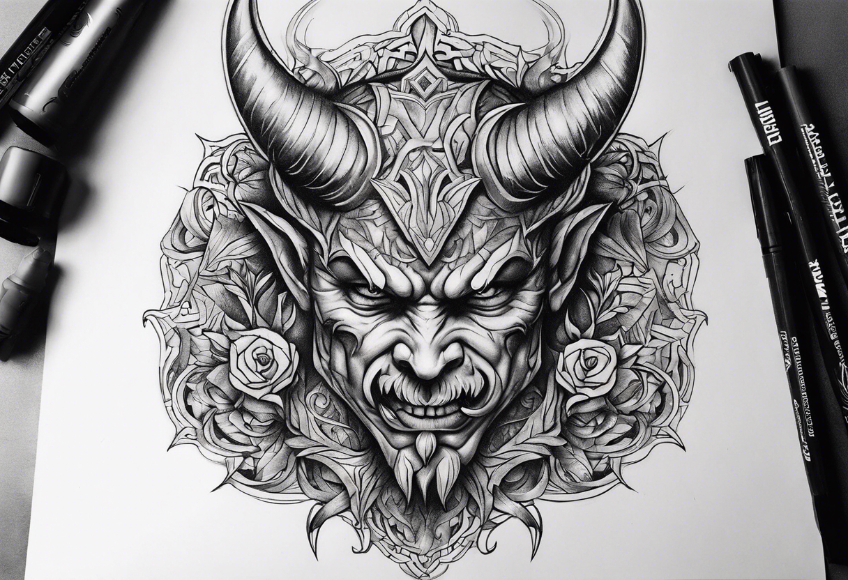 devil made me do this tattoo idea