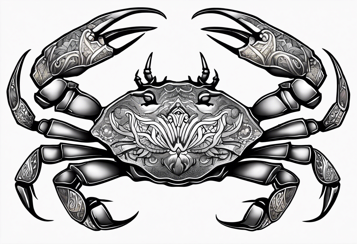 Cancer Crab tattoo idea