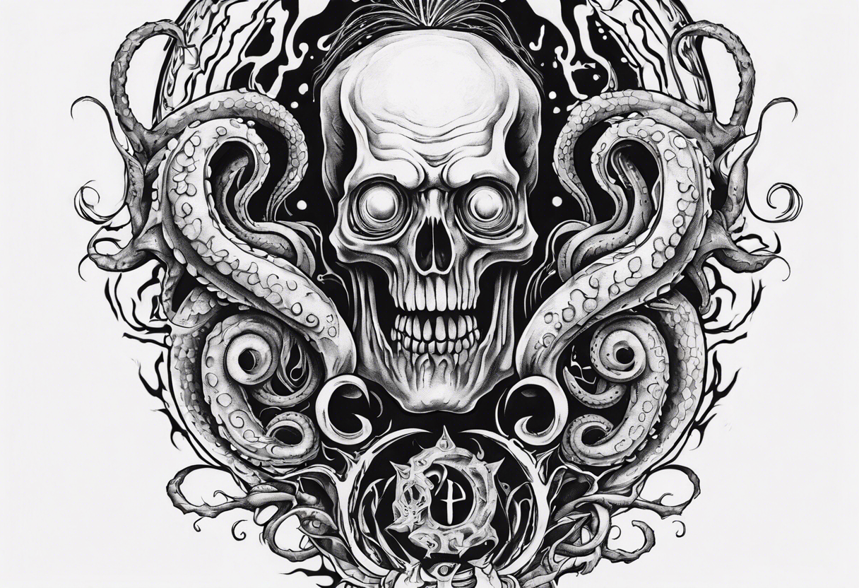 long tattoo for forearm on lovecraft them
add tentacle tattoo idea