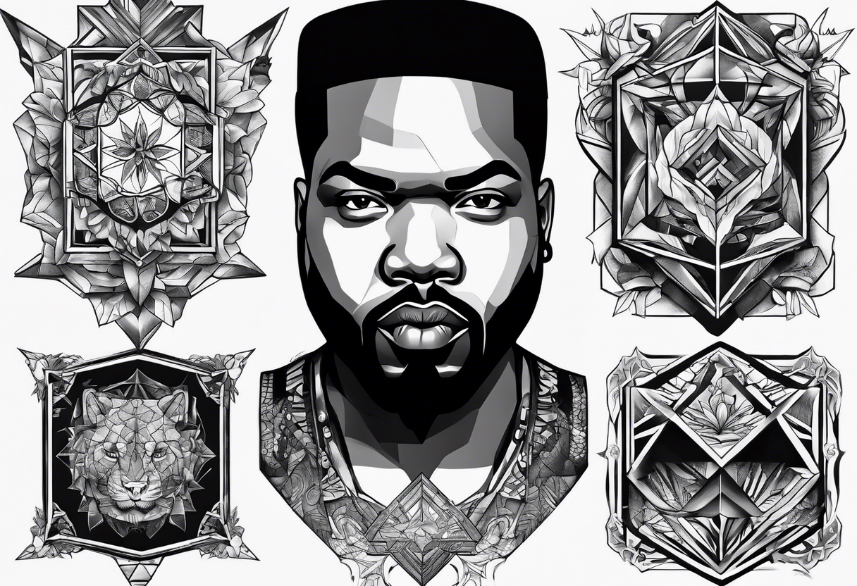 Ice Cube tattoo idea