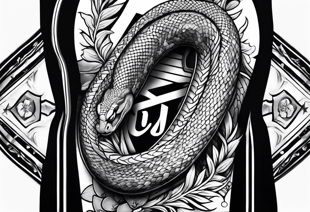 gta v gangsta snake arm sleeve tattoo tattoo idea