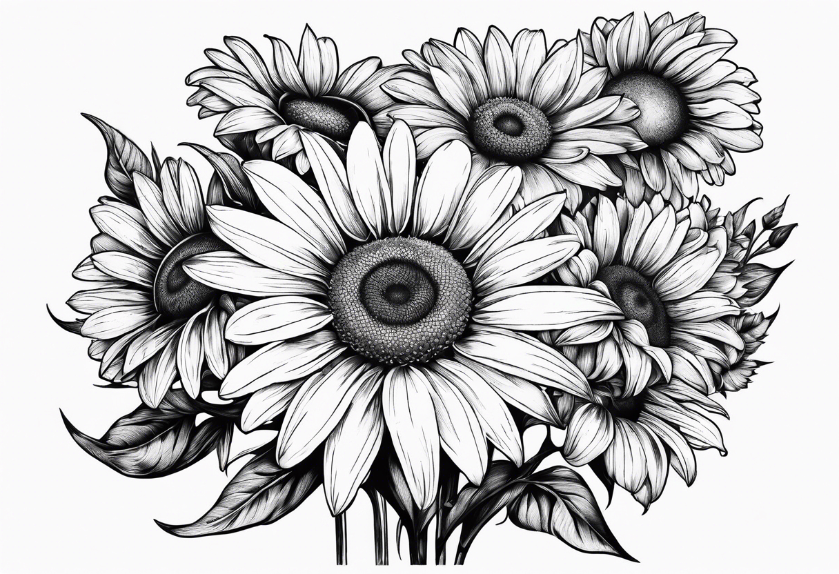 Sunflower Tattoo - Ideas To Spark Your Floral Tattoo - Tattoo Stylist