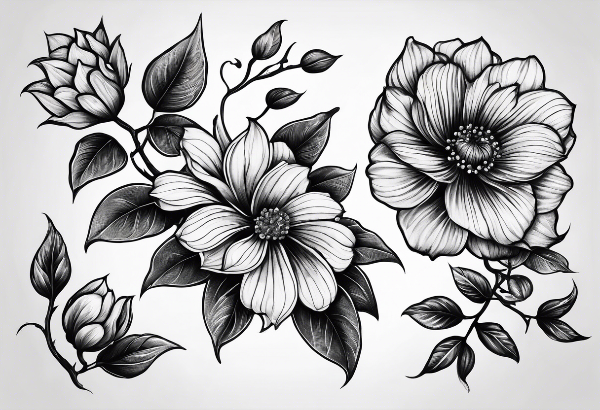 shape symbolizing resiliency yet maintaining softness tattoo idea