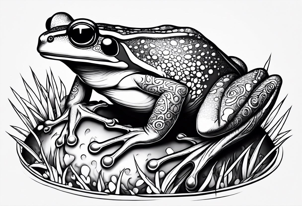 frog tattoo idea