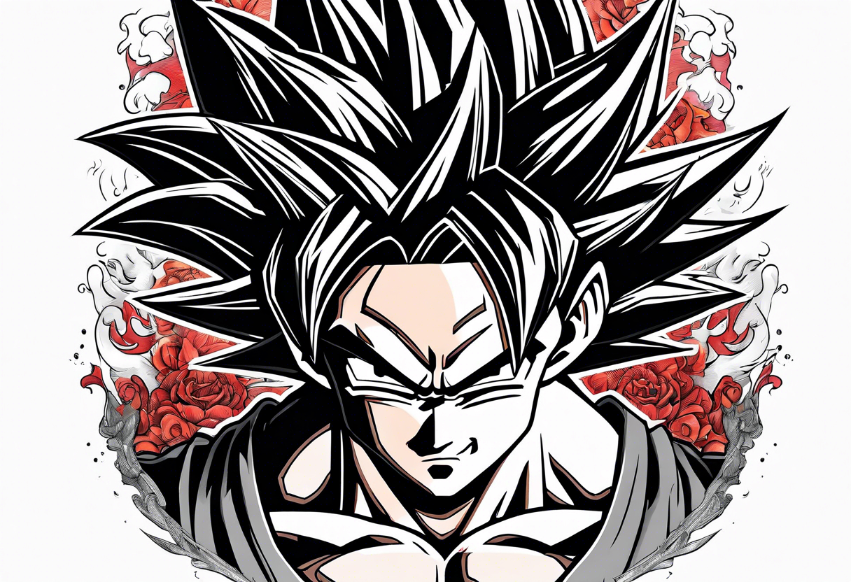 Son Goku death tattoo idea