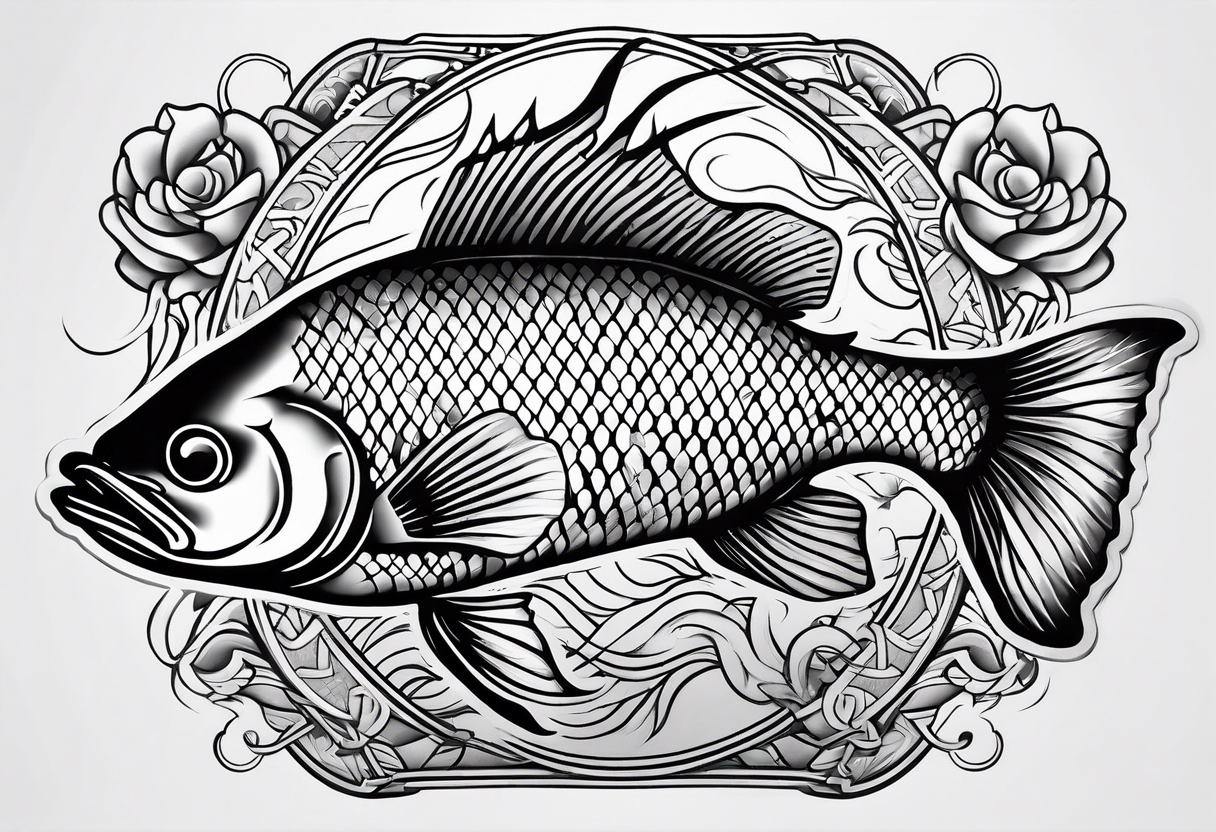 traditional coyfish tattoo tattoo idea