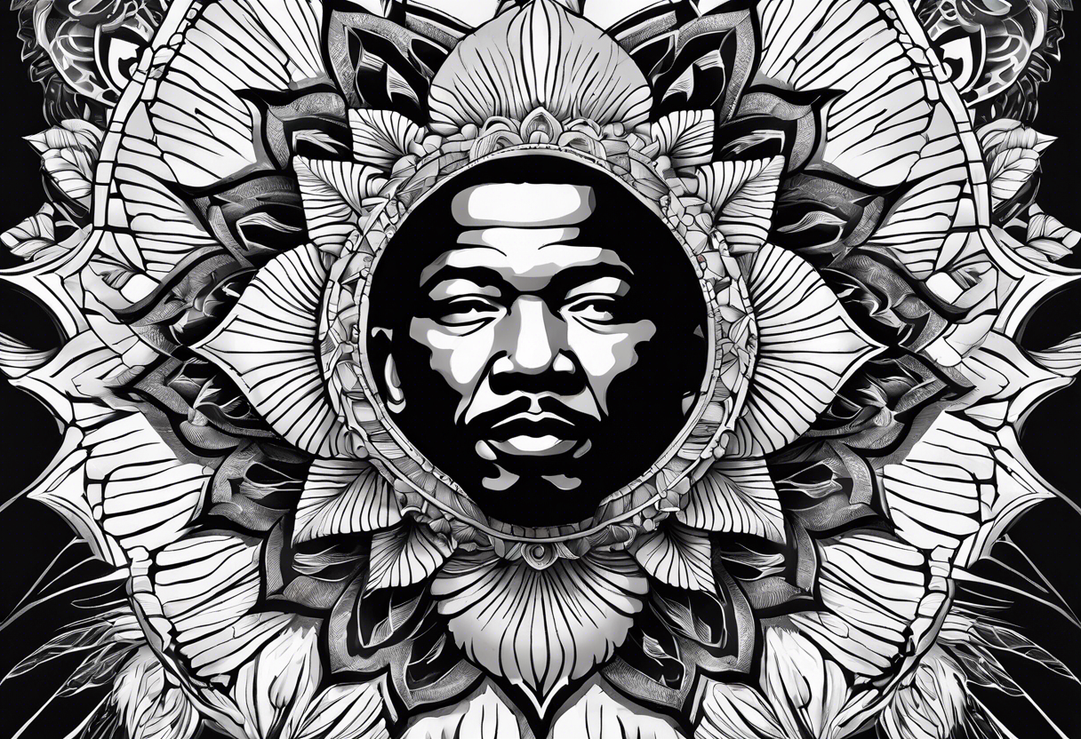 Mandela natulis shell tattoo idea