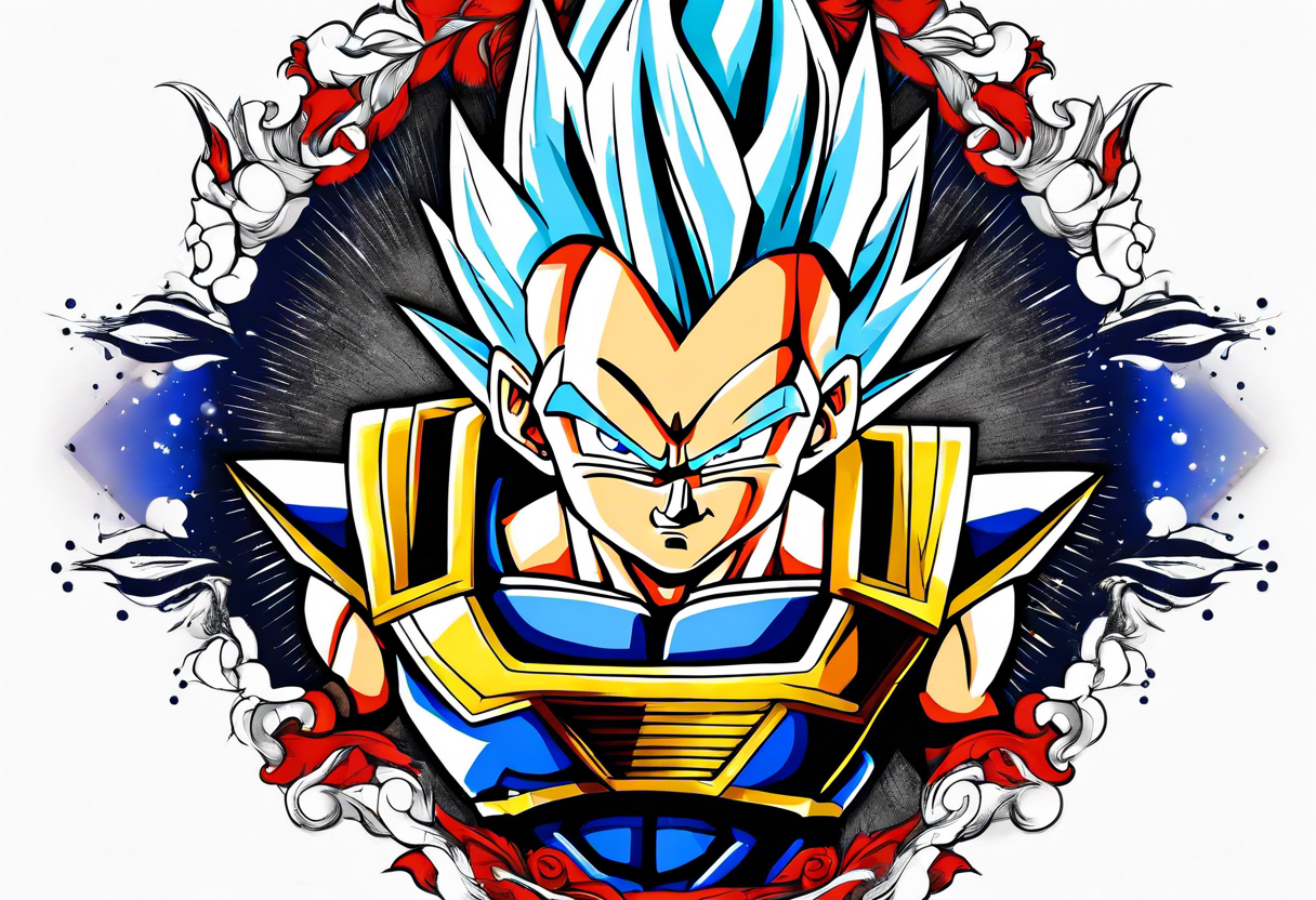 Vegeta Ultra ego tattoo idea