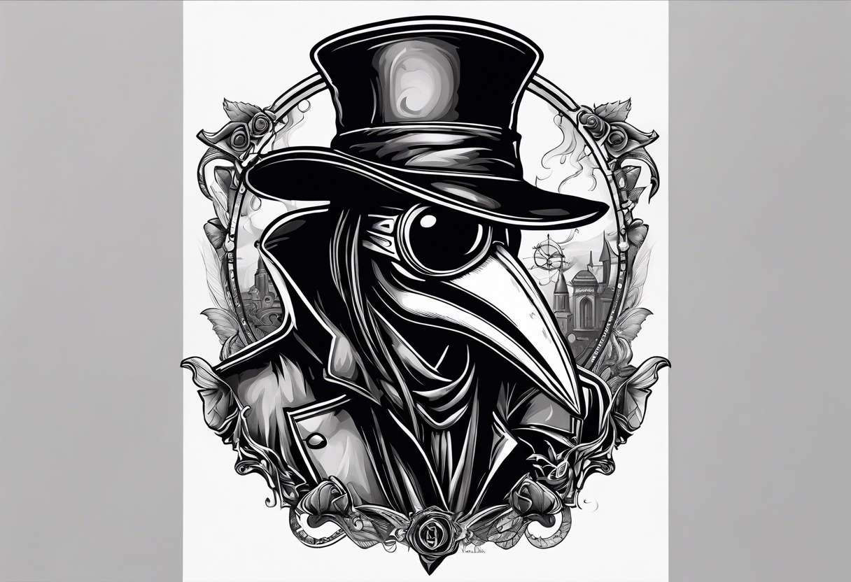 My Plague Doctor tattoo by Zombiie-Venom on DeviantArt