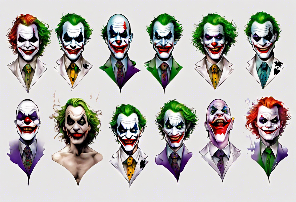 Joker why so serious tattoo idea