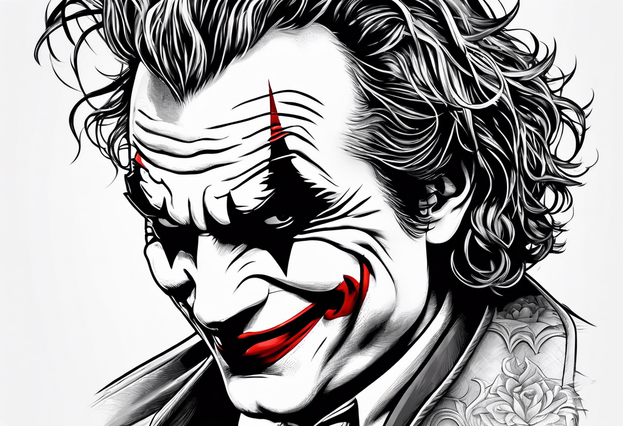 joker tattoo idea