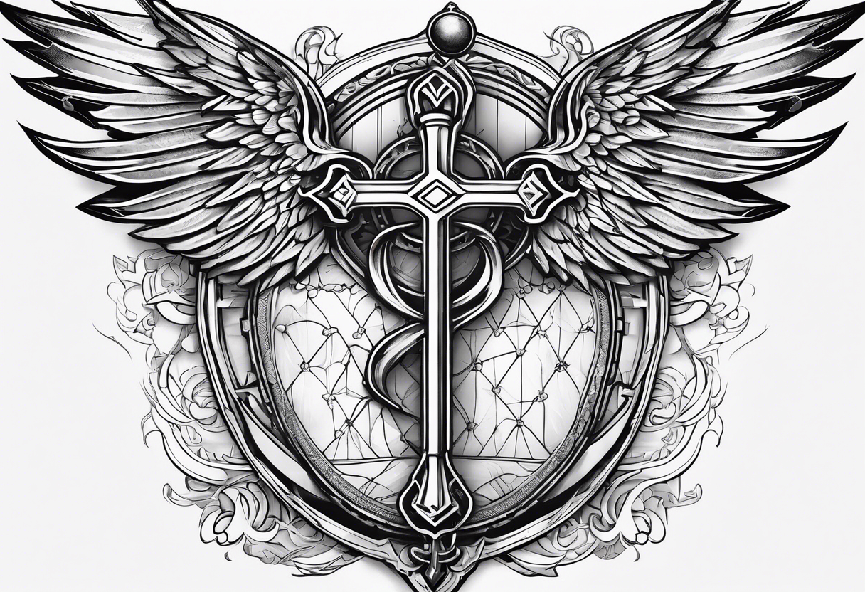 Staff of caduceus tattoo idea