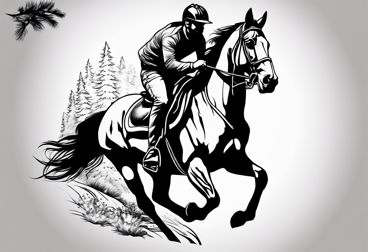 Horse Racing W/ Eagle Tattoo Spirit DIGITAL DOWNLOAD - Etsy