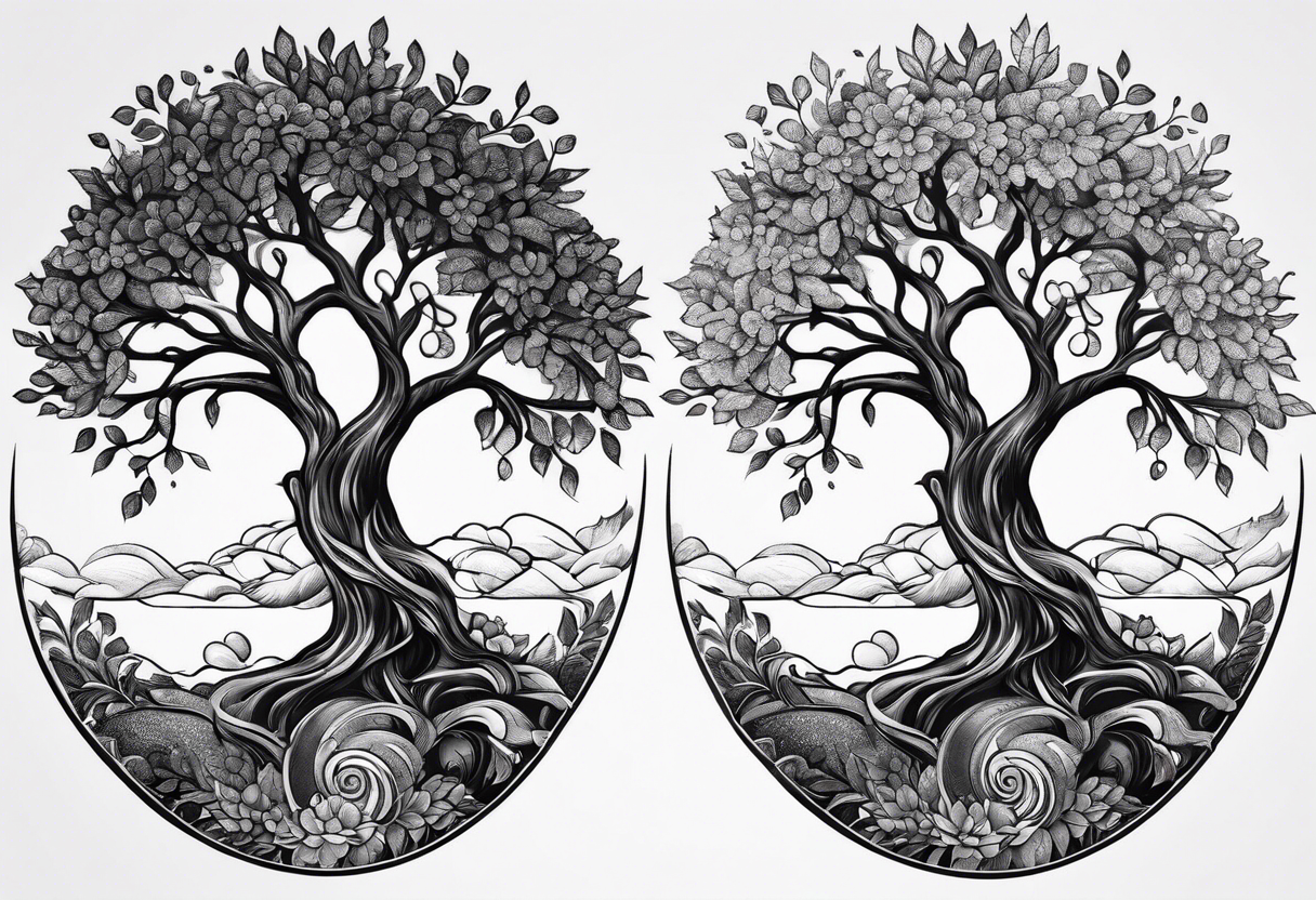 tree of life tattoo idea