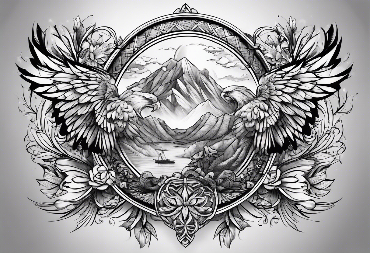 A symbol that emphasizes intelligence, strength and determination. tattoo idea