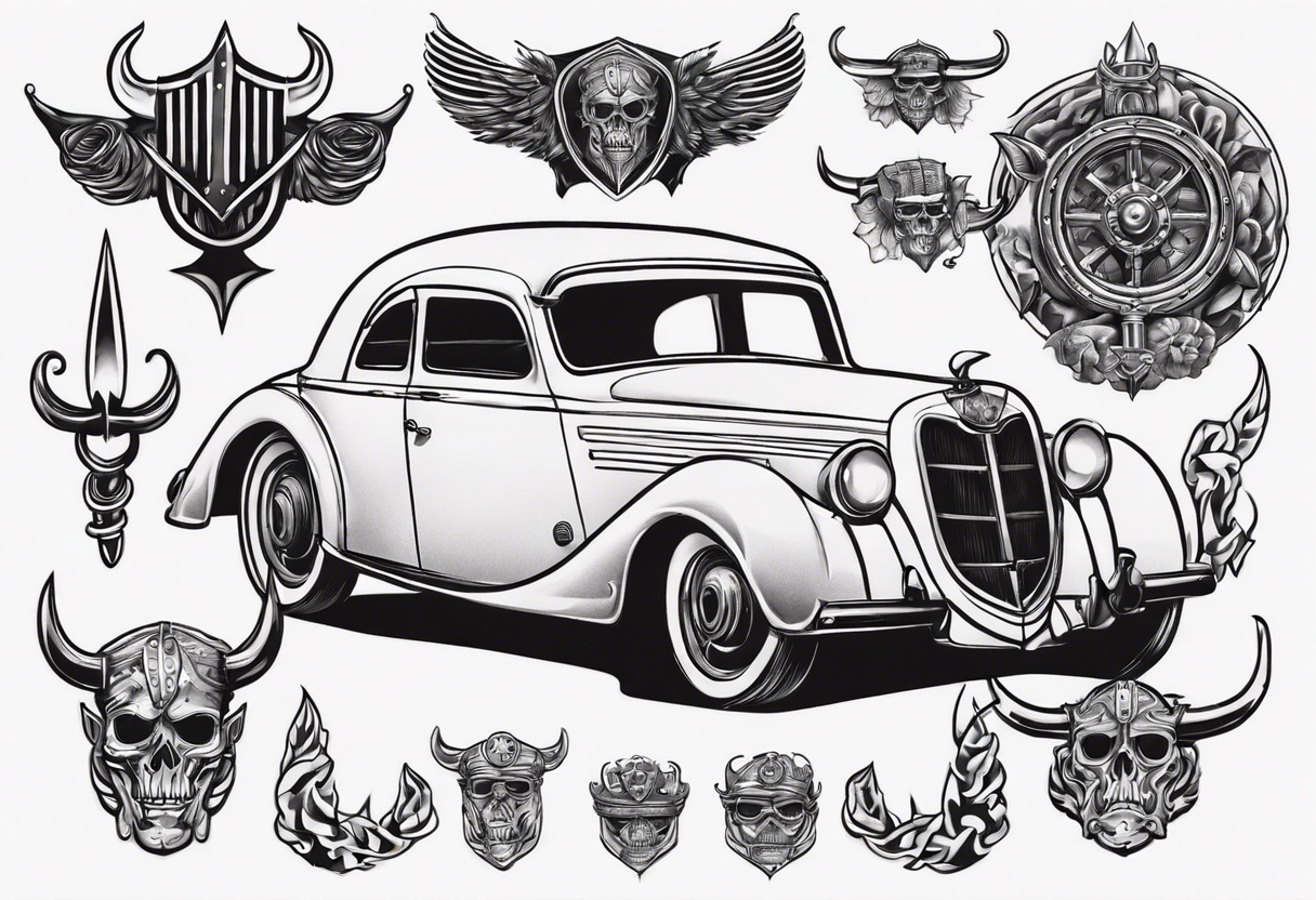 Muscle Car Tattoo – Out of Kit