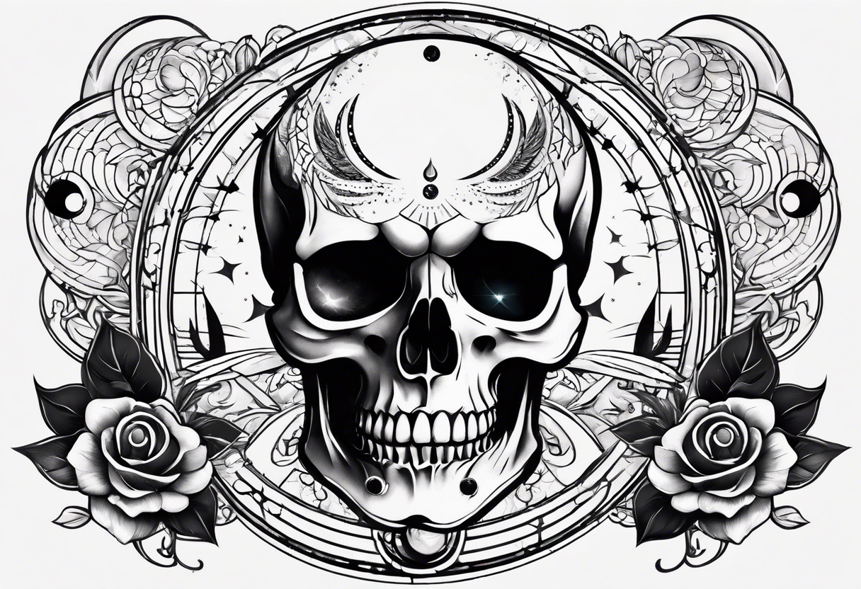 A Skull Tattoo Drawing Tutorial, Step by Step, Tattoos, Pop Culture, FREE  Online Drawing Tutorial, Added by … | Skull drawing tattoo, Skull drawing,  Tattoo drawings