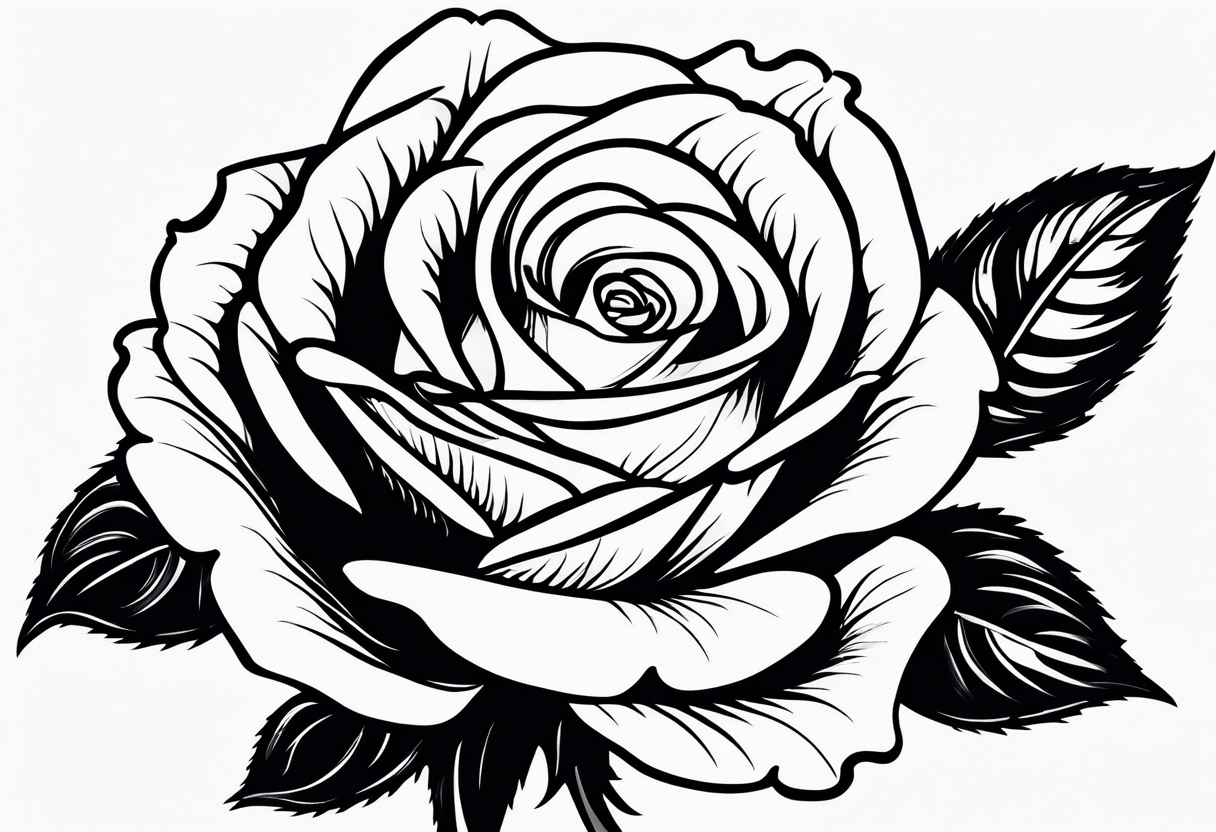 Small Rose tattoo tattoo idea