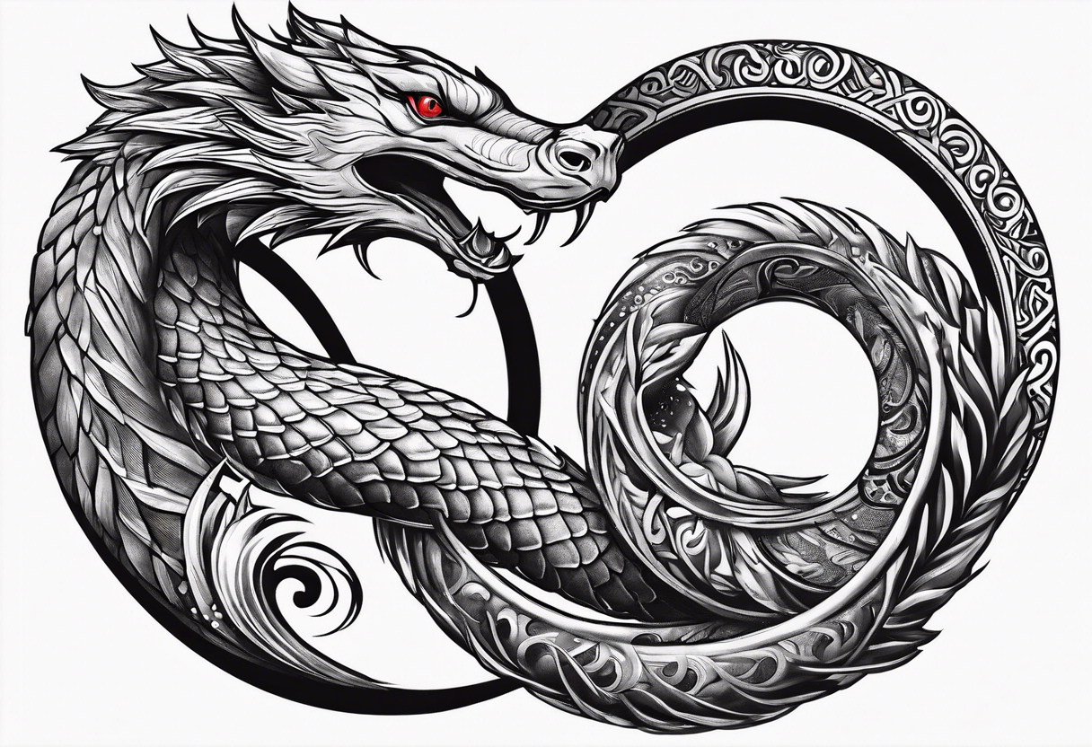 Ouroboros tattoo idea