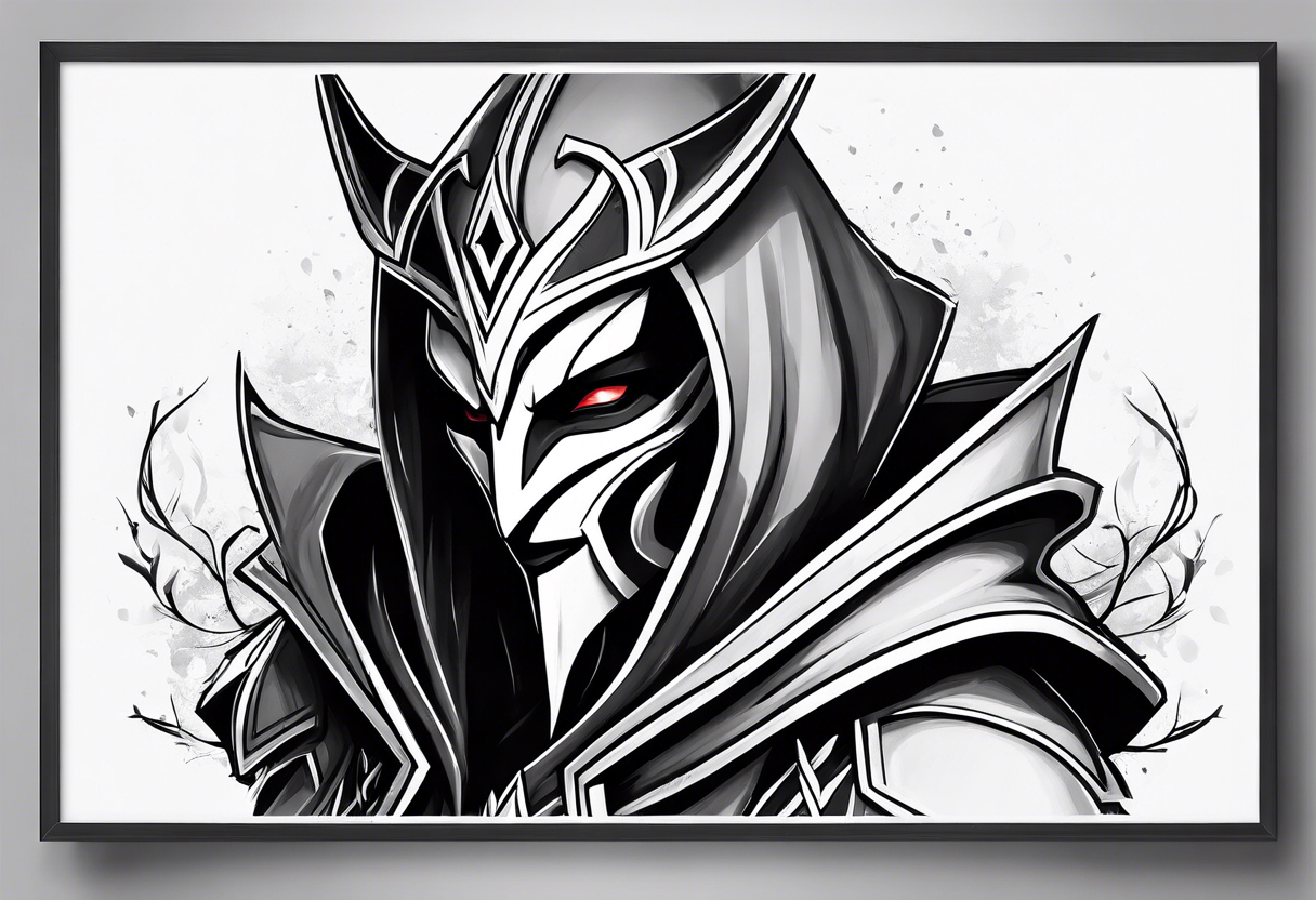 Phantom assassin from dota 2 tattoo idea