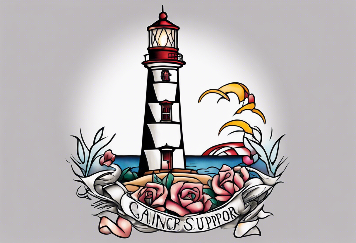 Traditional Lighthouse done by Curly | Traditional tattoo, Traditional  nautical tattoo, Traditional lighthouse tattoo