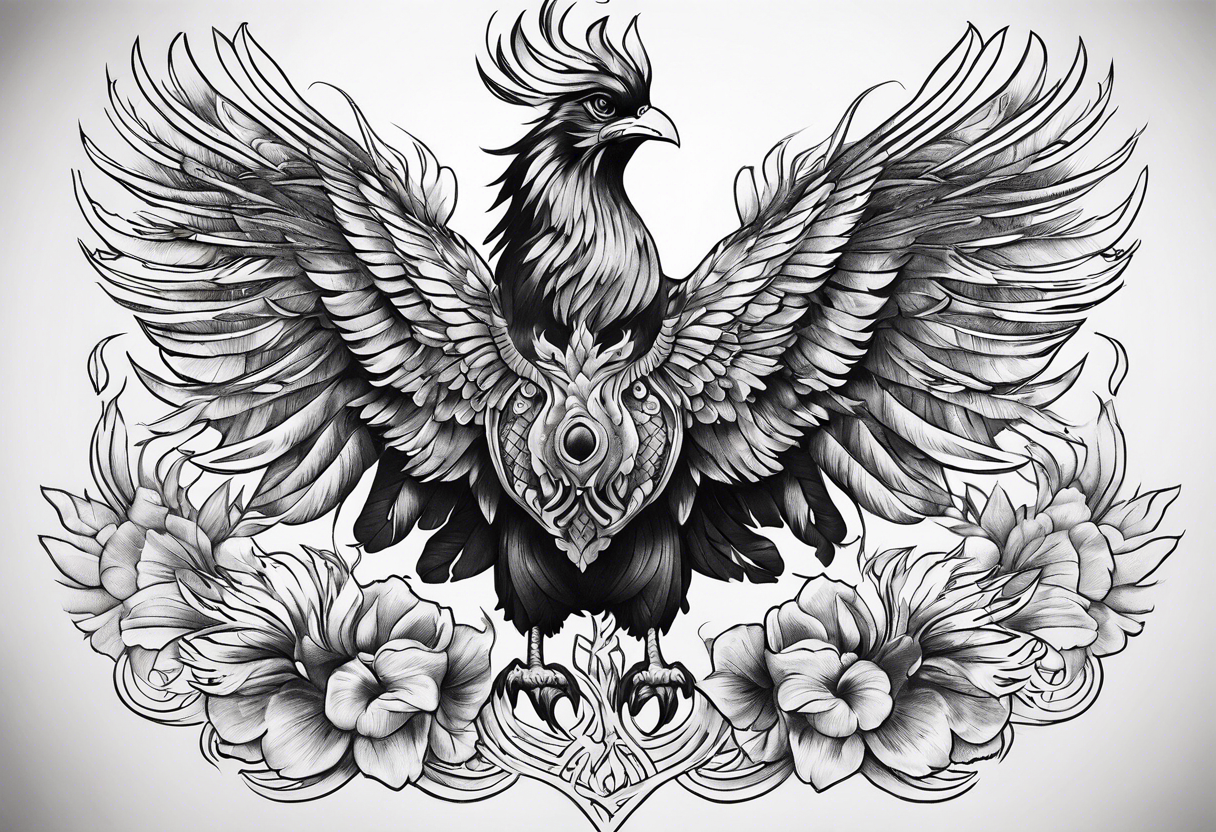 Vietnamese Phoenix tattoo idea