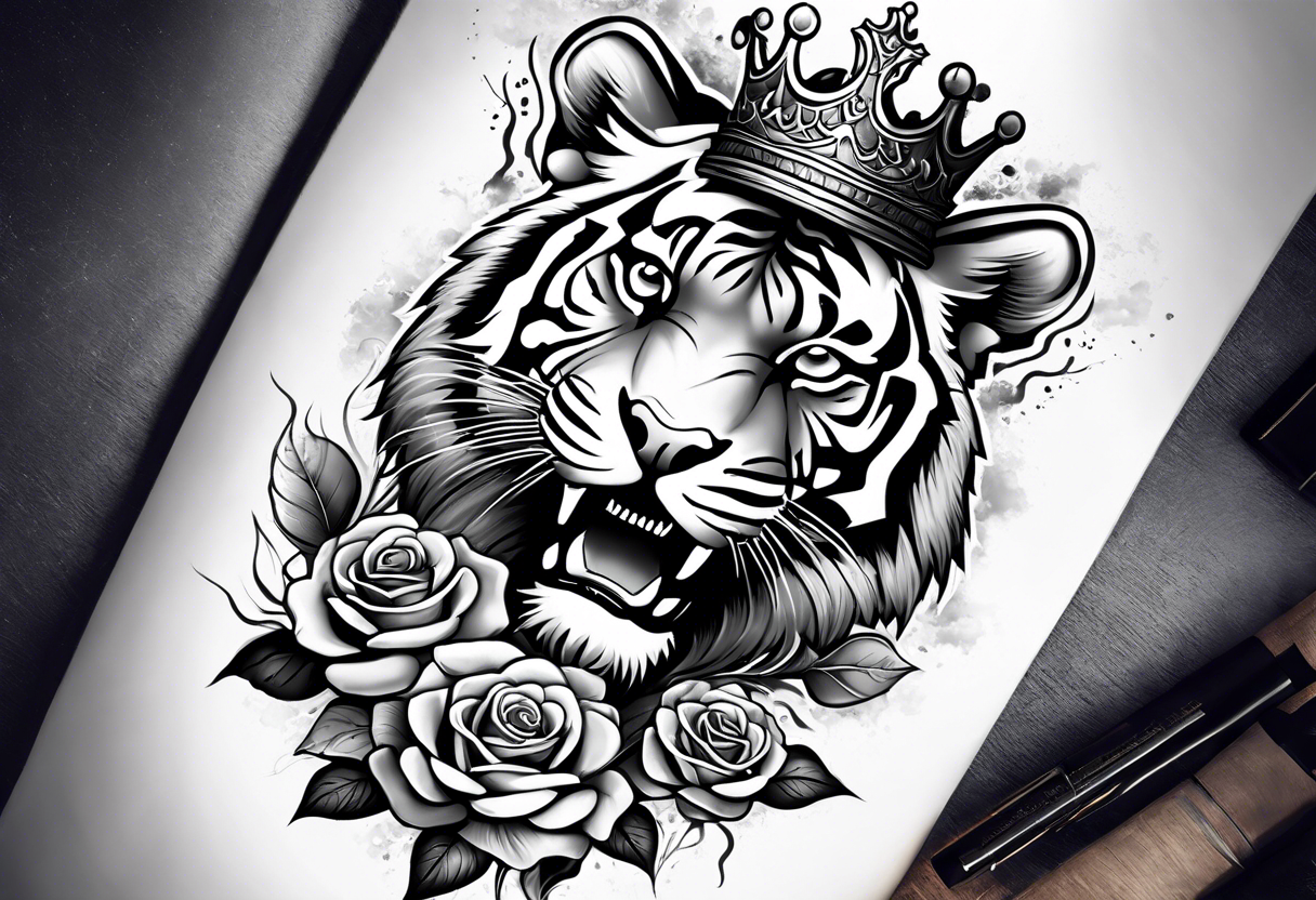 Em Morris | Amazing lion crown king arm tattoo by awesome artist Andrzej  Niuniek Misztal @niuniekrock ! @inkedmag @worldofartists @inksav @gq @ink |  Instagram