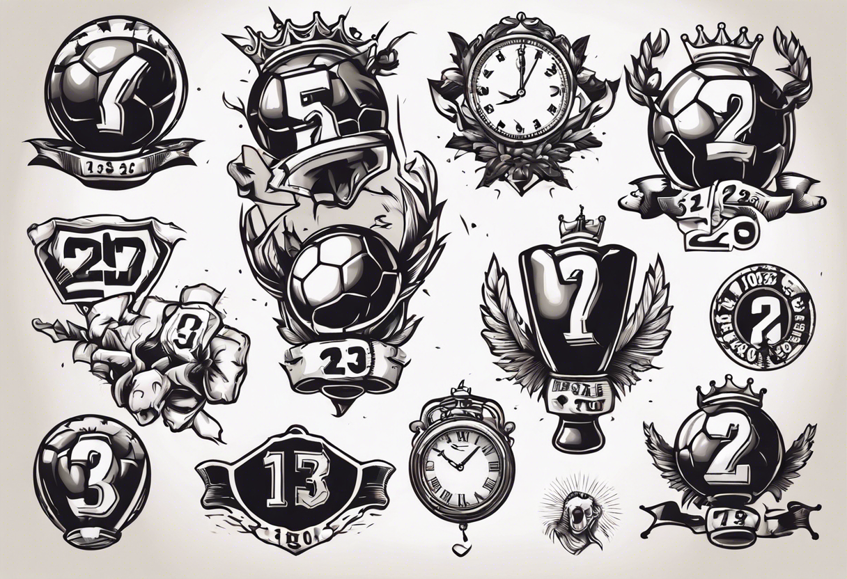 Rugby Football Tattoo Stickers Colorful Body Art - Temu