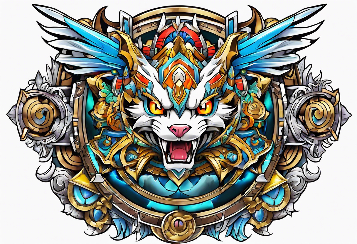 digimon tattoo idea