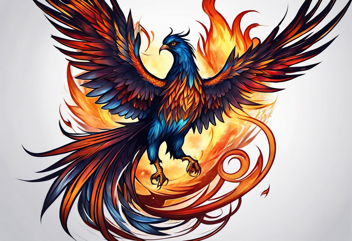 phoenix tattoo idea