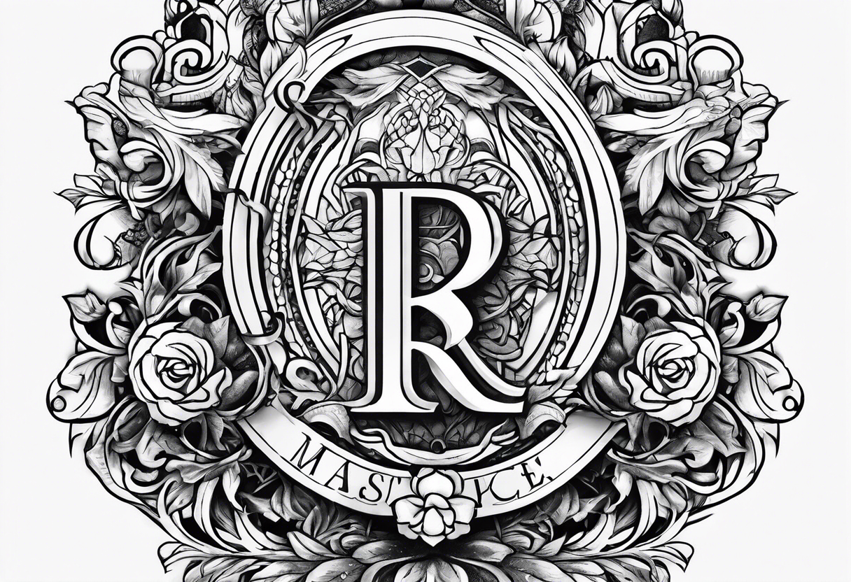 R.  O.  initials tattoo idea