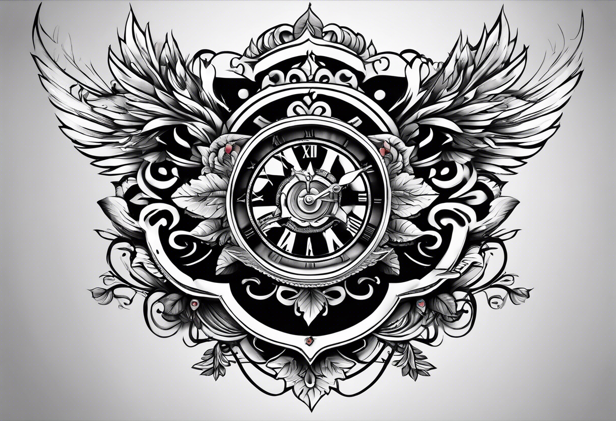 Time is now tattoo idea