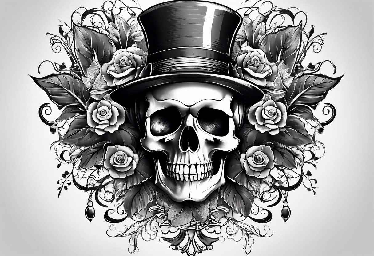 skull tattoo idea