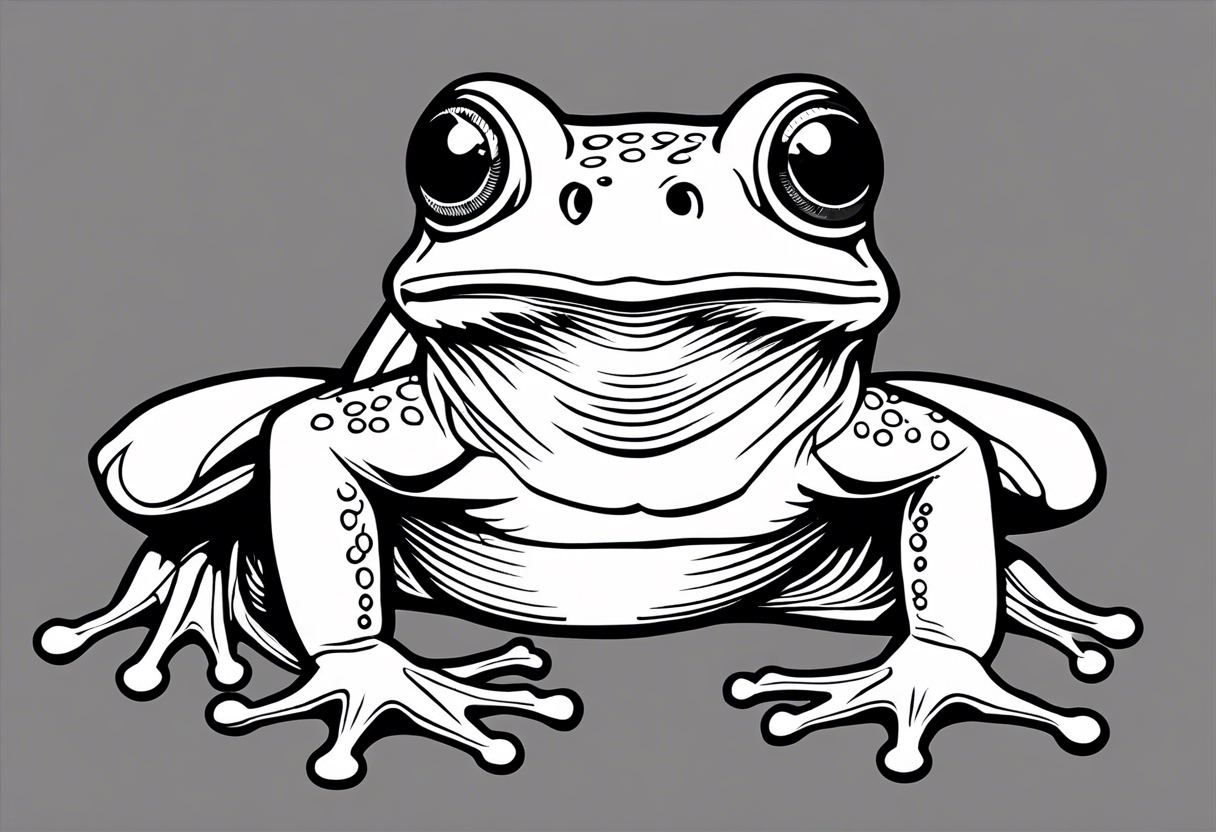 frog tattoo idea