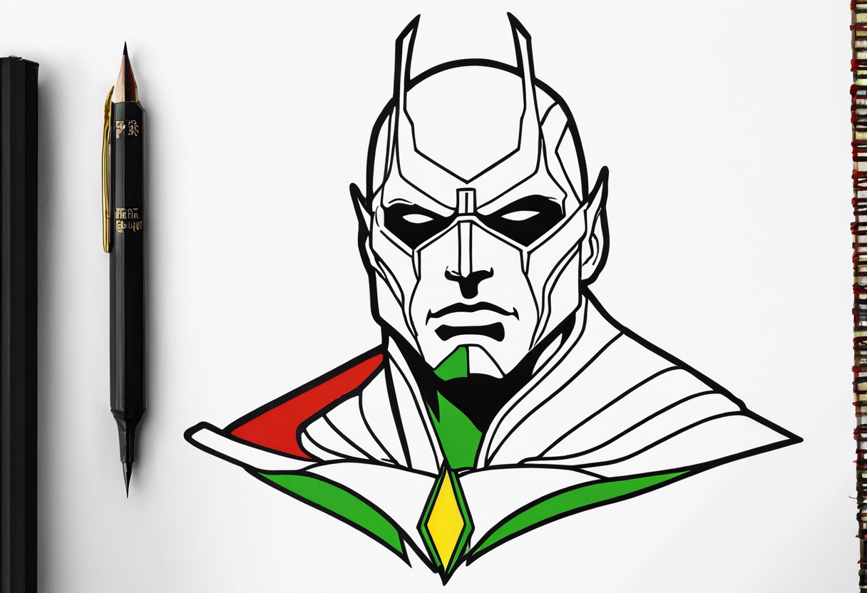 Martian Manhunter tattoo idea