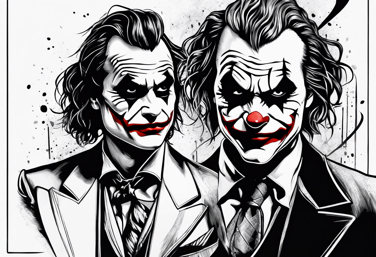 joker tattoo idea