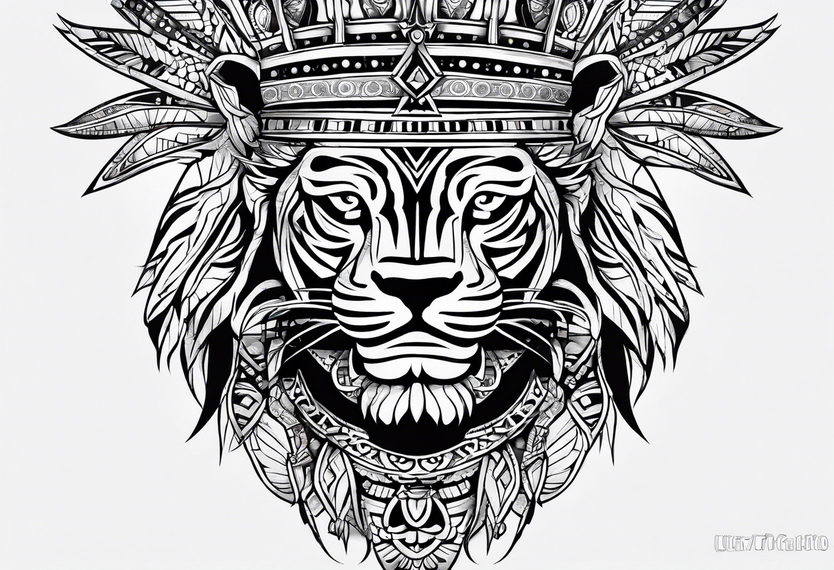 Tattoo Design Tiger King Digital Download - Etsy