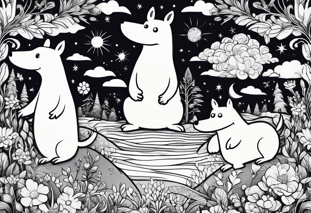 Moomin tattoo idea