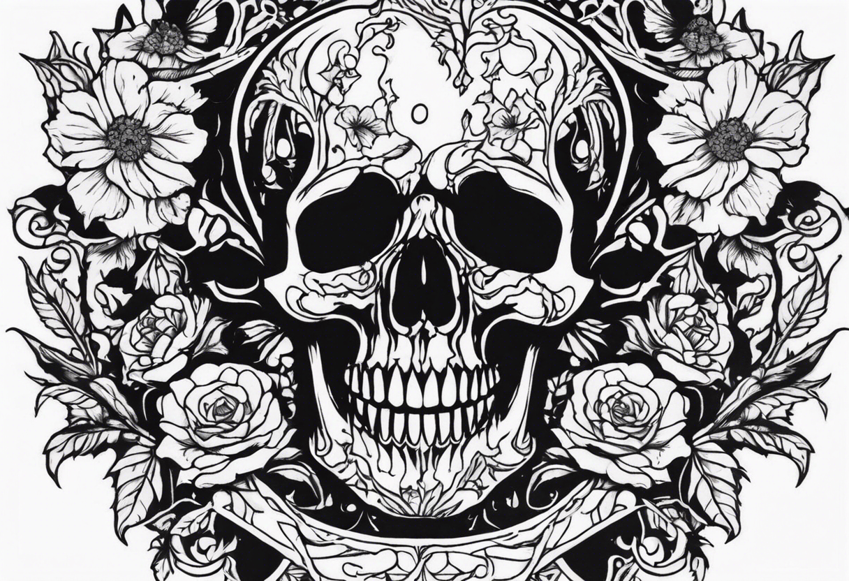 Morbidly beautiful, death and decay, Eldridge horror tattoo idea