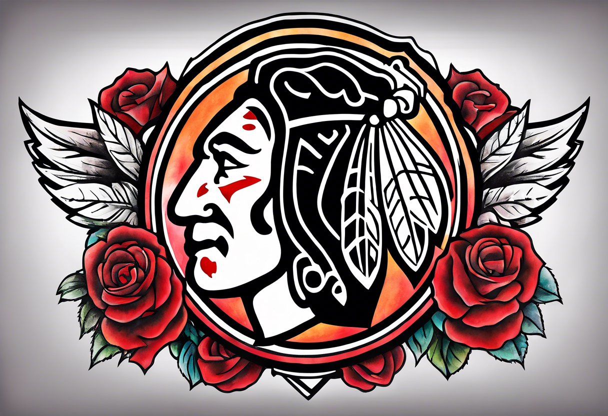 CHICAGO BLACKHAWKS tattoo idea